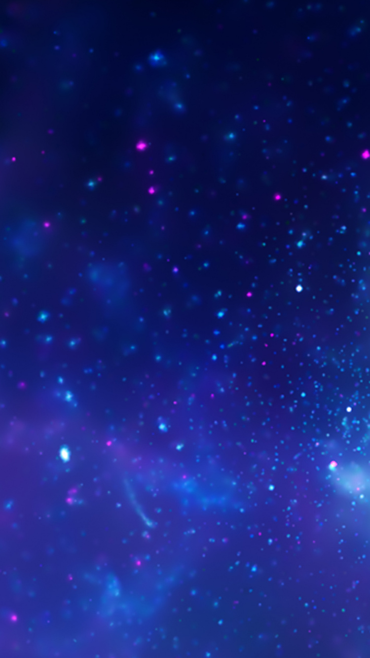 Обои Галактика, пурпур, атмосфера, астрономический объект, космическое пространство в разрешении 750x1334