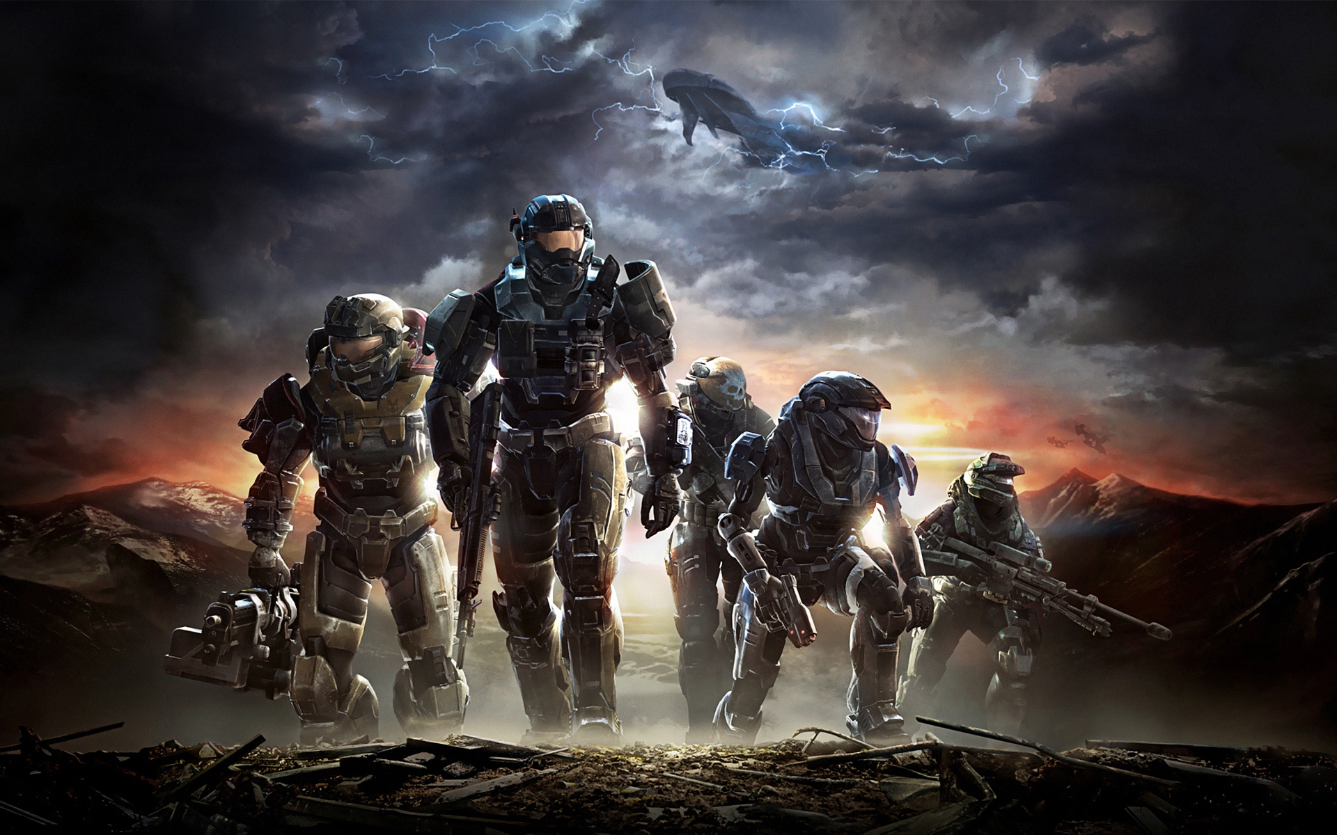 Oboi Halo Rich Halo 4 Soldat Naemnik Halo 2 Hd Ready Besplatno Zastavka 1366x768 Skachat Kartinki I Foto