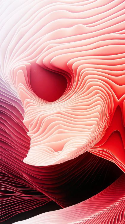 Обои крупный план, ткань, розовый, жидкий, арт в разрешении 1242x2208