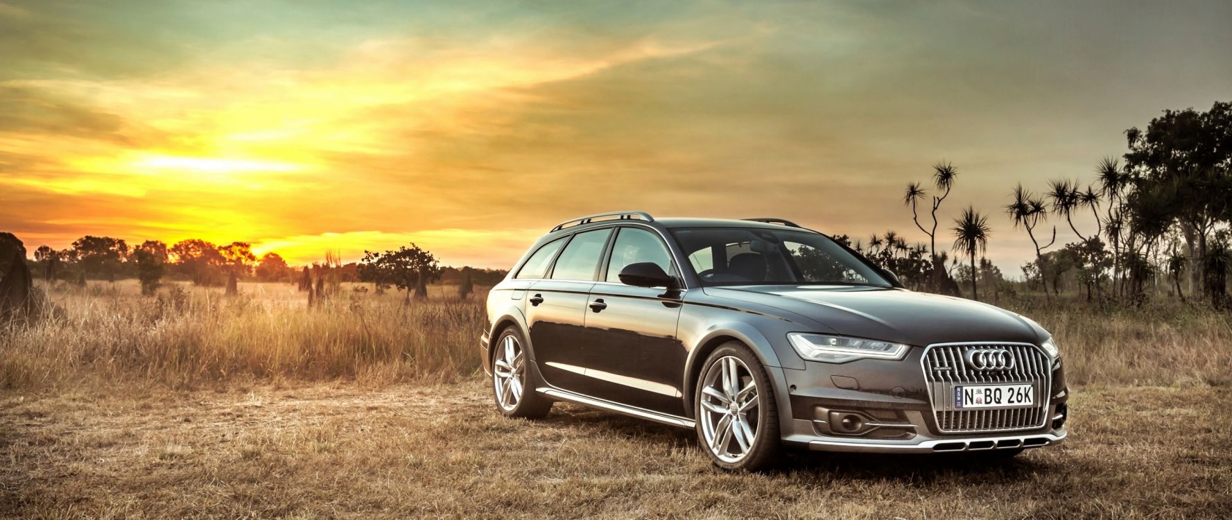 Обои Audi Allroad, авто, audi, семейный автомобиль, Ауди А5 в разрешении 2560x1080