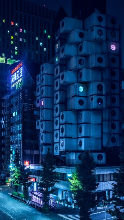 Обои ник кор, архитектура, метаболизм, soundcloud, дизайн в разрешении 1800x3200