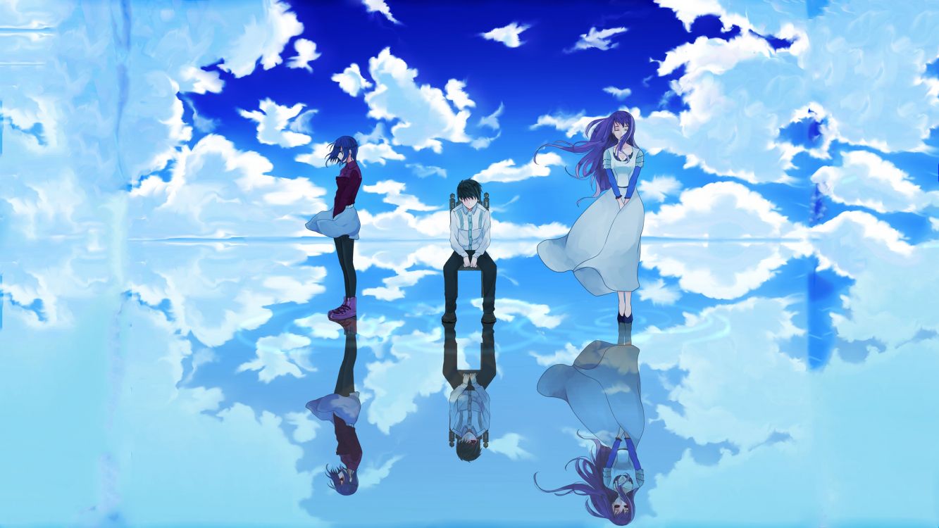 Обои Кен kaneki, Токио вурдалак, разгадать, вурдалак, аниме в разрешении 2560x1440