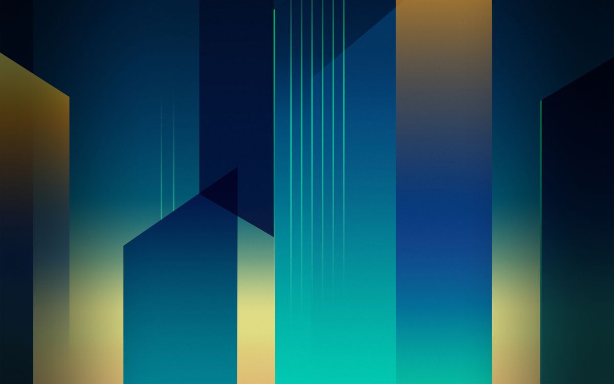 Обои HTC, синий, линия, архитектура, атмосфера в разрешении 2880x1800