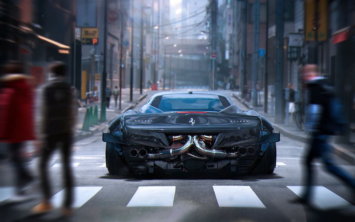 Обои Феррари ф40, Феррари 288 ГТО, суперкар, спорткар, автомобильный экстерьер в разрешении 1920x1200