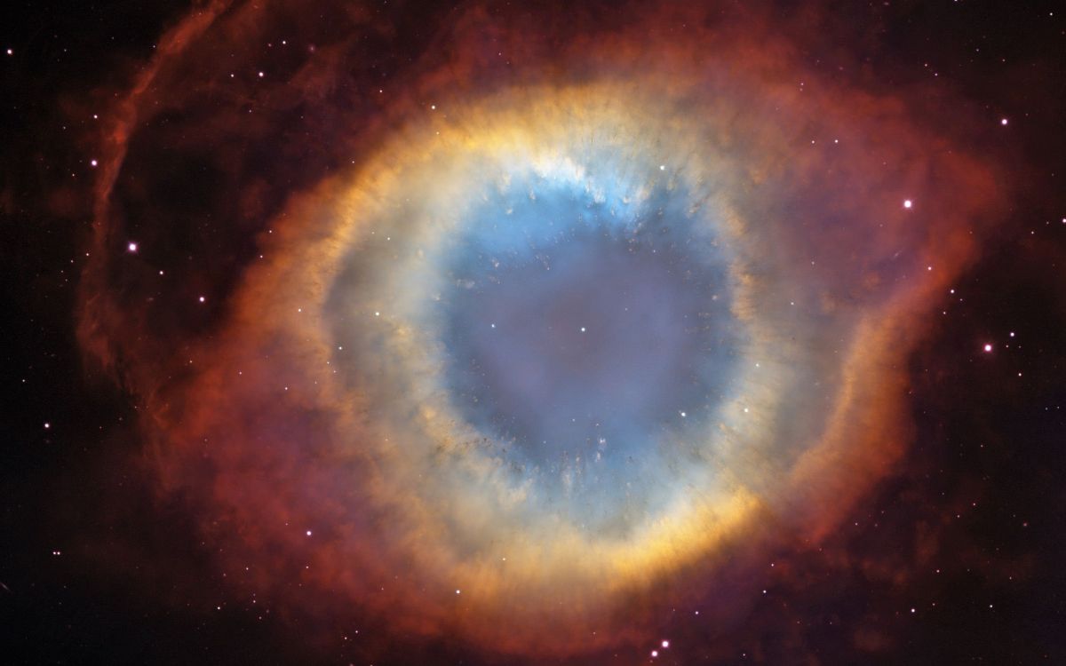 Обои туманность, спираль туманность, атмосфера, Галактика, космическое пространство в разрешении 2560x1600