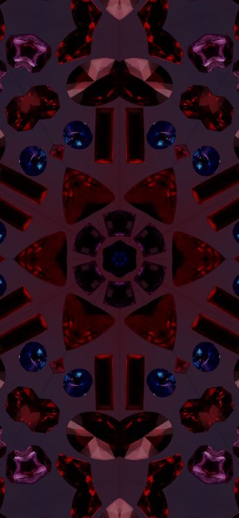 Обои яблоко, ios, калейдоскоп, apple, iOS 17 в разрешении 1290x2796