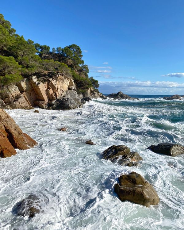 Обои побережье, водоем, рок, вода, океан в разрешении 3024x3779