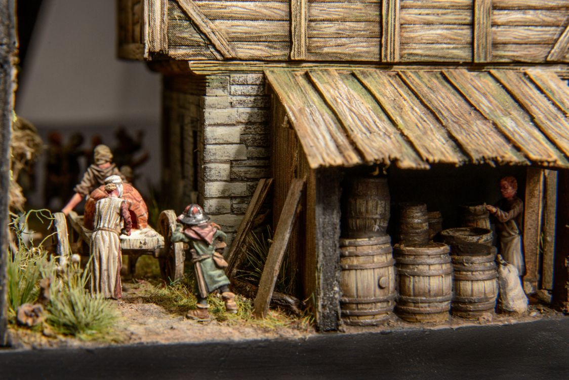 Обои древесина, Рождественский день, вертеп, Рождество в разрешении 2560x1708