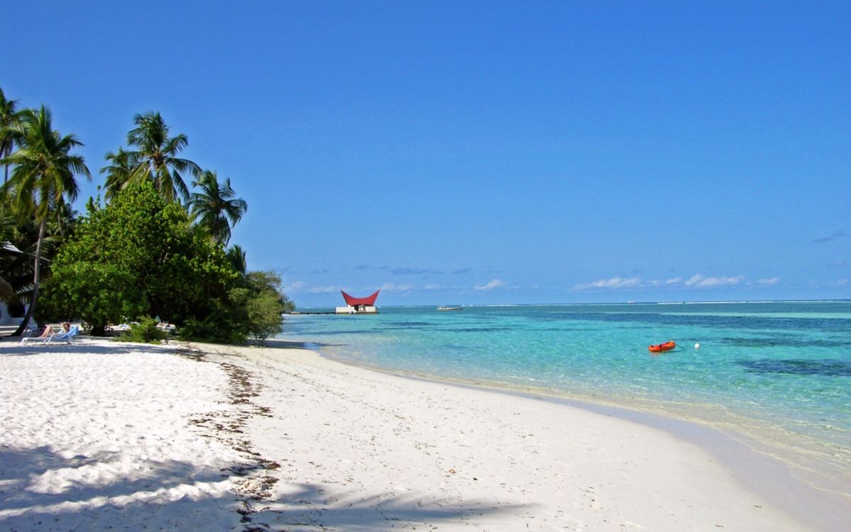 Обои пляж, Остров, водоем, море, берег в разрешении 2560x1600