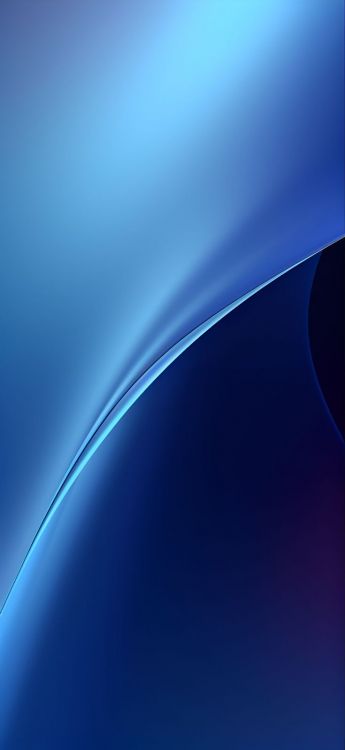 Обои красочность, Эпл, синий, цветной, iOS 17 в разрешении 736x1598