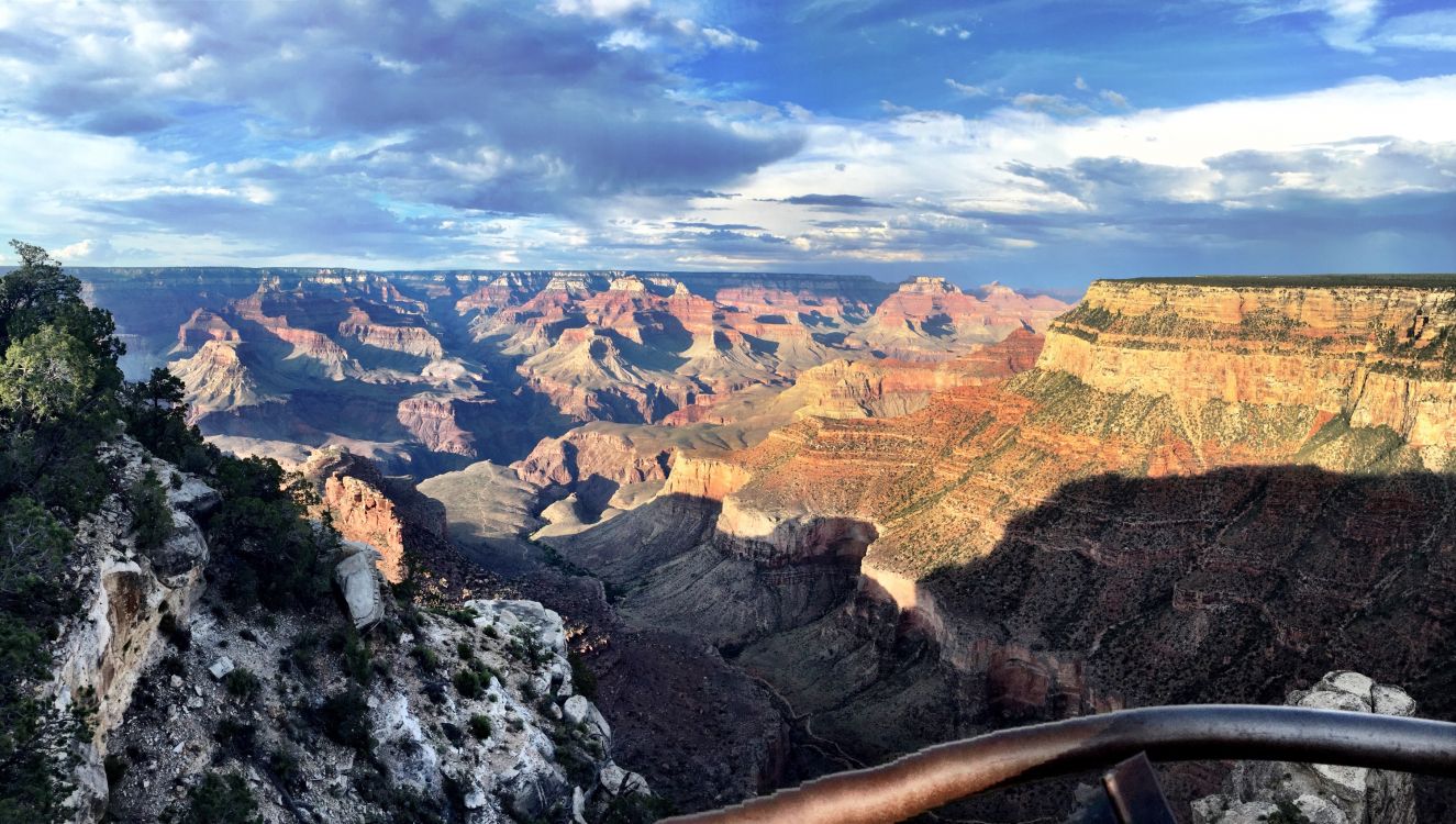 Обои национальный парк Гранд каньон, национальный парк, каньон, бесплодные земли, парк в разрешении 3000x1697