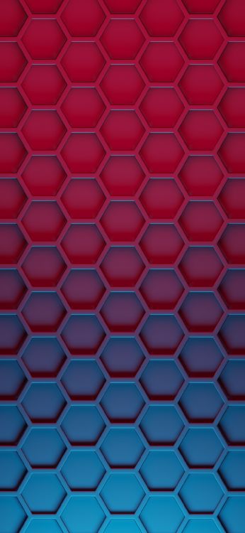 Обои шестиугольник, лазурный, ткань, линия, Аква в разрешении 1080x2340