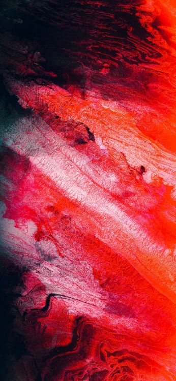 Обои ios, iOS 13, магазин приложений, красочность, красный цвет в разрешении 1420x3073