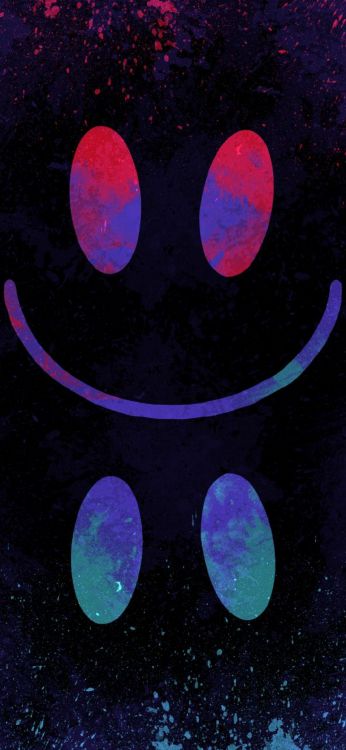 Обои круг, планета, пурпур, Фиолетовый, арт в разрешении 1080x2340