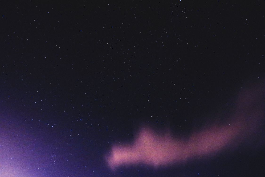 Обои атмосфера, пурпур, ночь, Аврора, космос в разрешении 6000x4000