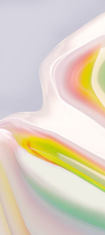 Обои Апельсин, красочность, желтый, белые, розовый в разрешении 1080x2400