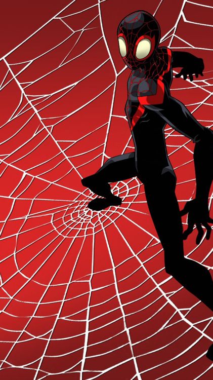 Обои Майлз Моралес, чудо человек-паук майл моралес, человек-паук, Мэри Джейн Уотсон, Гвен Стейси в разрешении 2160x3840