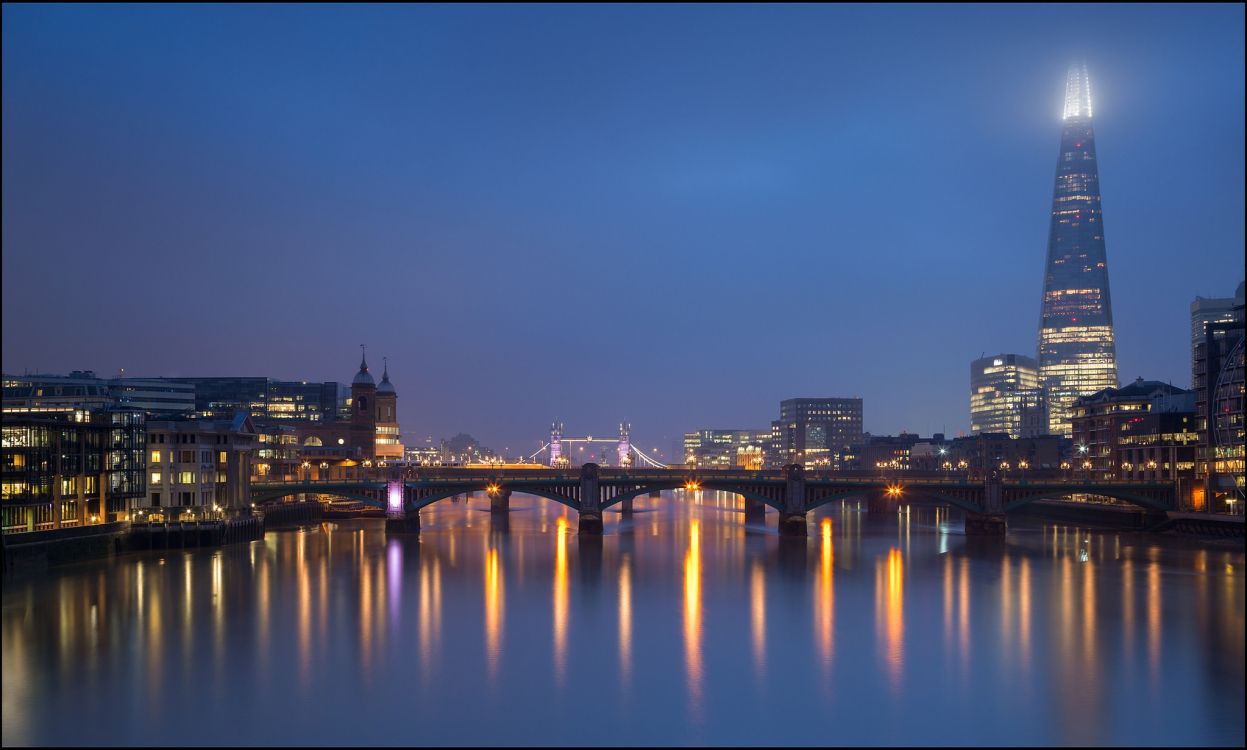 Обои река темза, Биг Бен, тауэрский мост, реки, город в разрешении 2048x1231