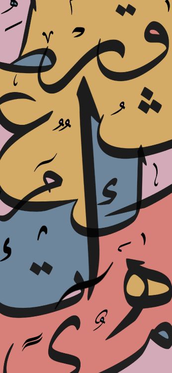 Обои Arabic Calligraphy 2 в разрешении 1420x3073