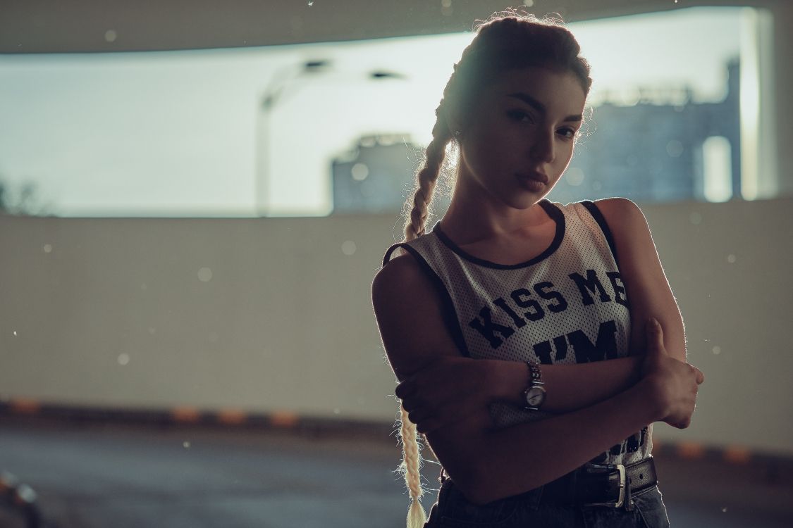 Обои девушка, блондин, волосы, красота, кожа в разрешении 2500x1666