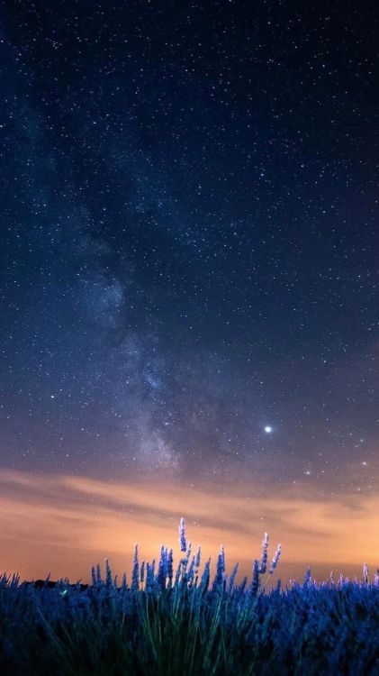 Обои атмосфера, свет, синий, природный ландшафт, мир в разрешении 1080x1920