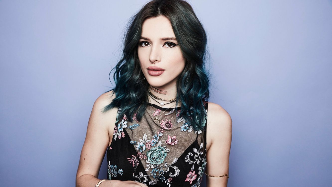 Обои Белла Торн покрасила волосы, Белла Торн, большая любовь, волосы, знаменитость в разрешении 5120x2880