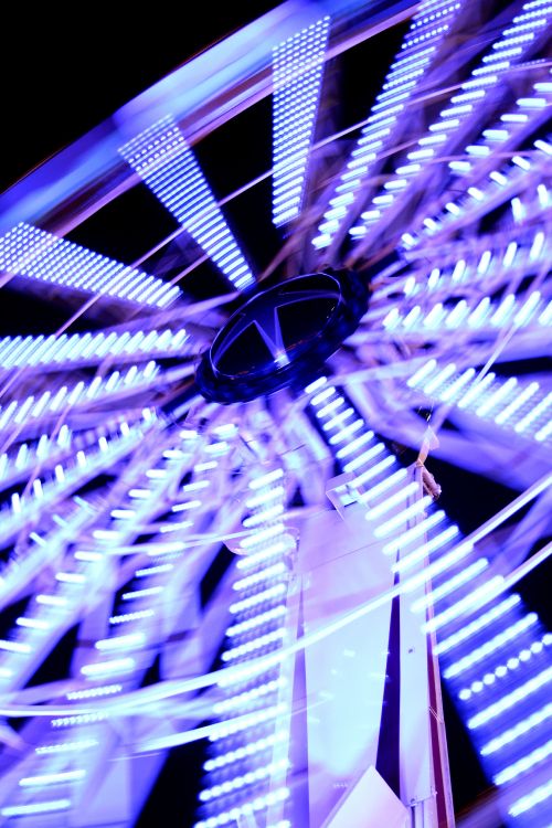 Обои вращение, синий, пурпур, Фиолетовый, свет в разрешении 3648x5472