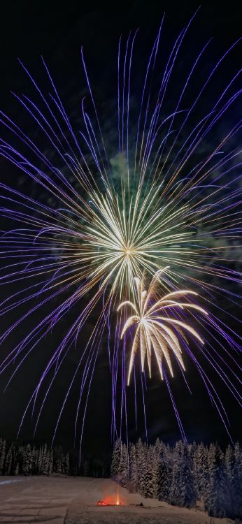 Обои Новый год, Рождество, канун Нового года, праздник, день нового года в разрешении 1125x2436