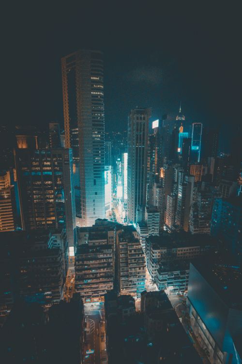 Обои городской пейзаж, архитектура, спотифай, дизайн, Шазам в разрешении 3805x5707