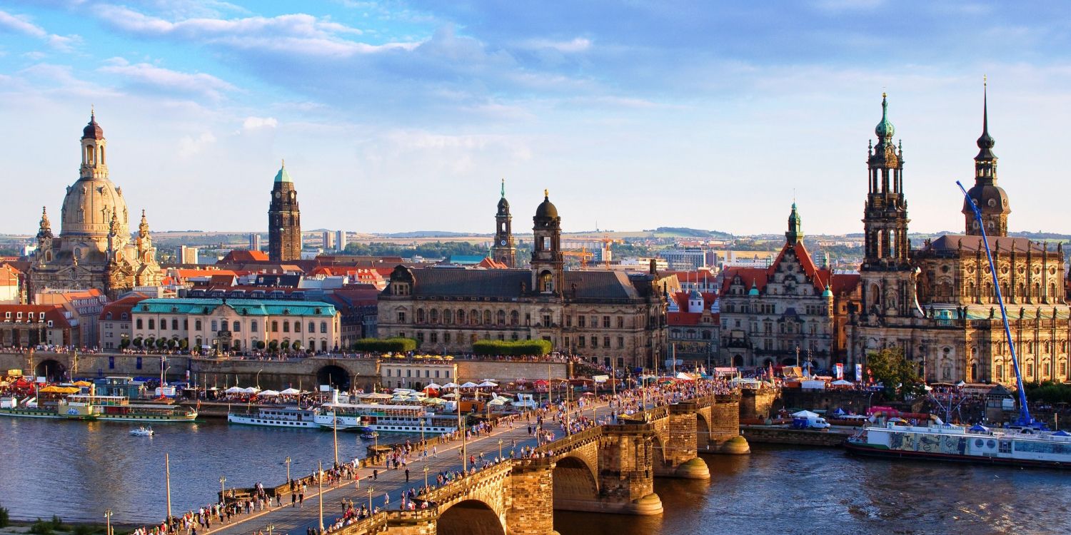 Обои Дрезденский фарфор, Прага, город, ориентир, городской пейзаж в разрешении 3143x1571