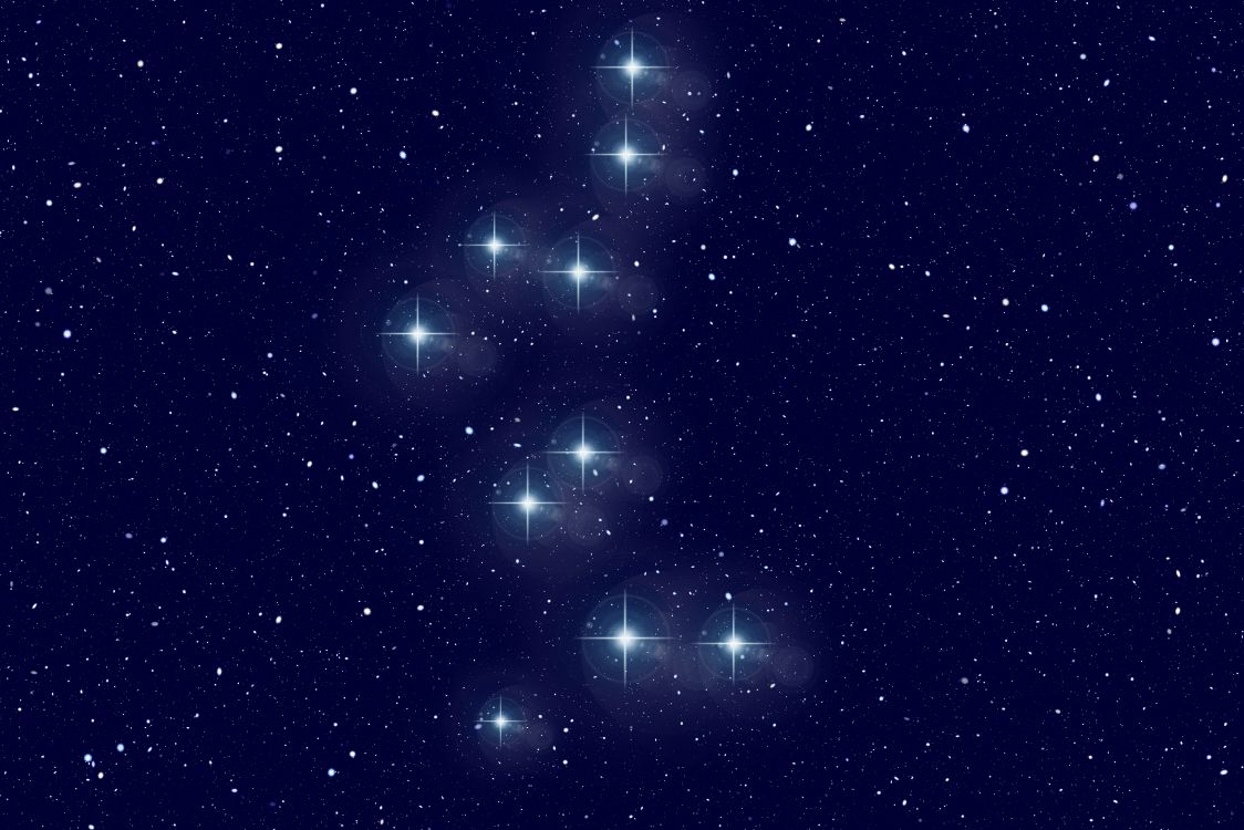 Обои Астрономия, Созвездие, Галактика, звезда, синий в разрешении 4900x3267