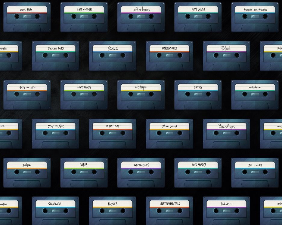 Обои аннотация кассеты, графика, лента кассеты, абстрактное искусство, графический дизайн в разрешении 3200x2560