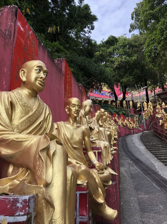 Обои статуя, Гаутама Будда, религия, голова, природа в разрешении 1536x2048