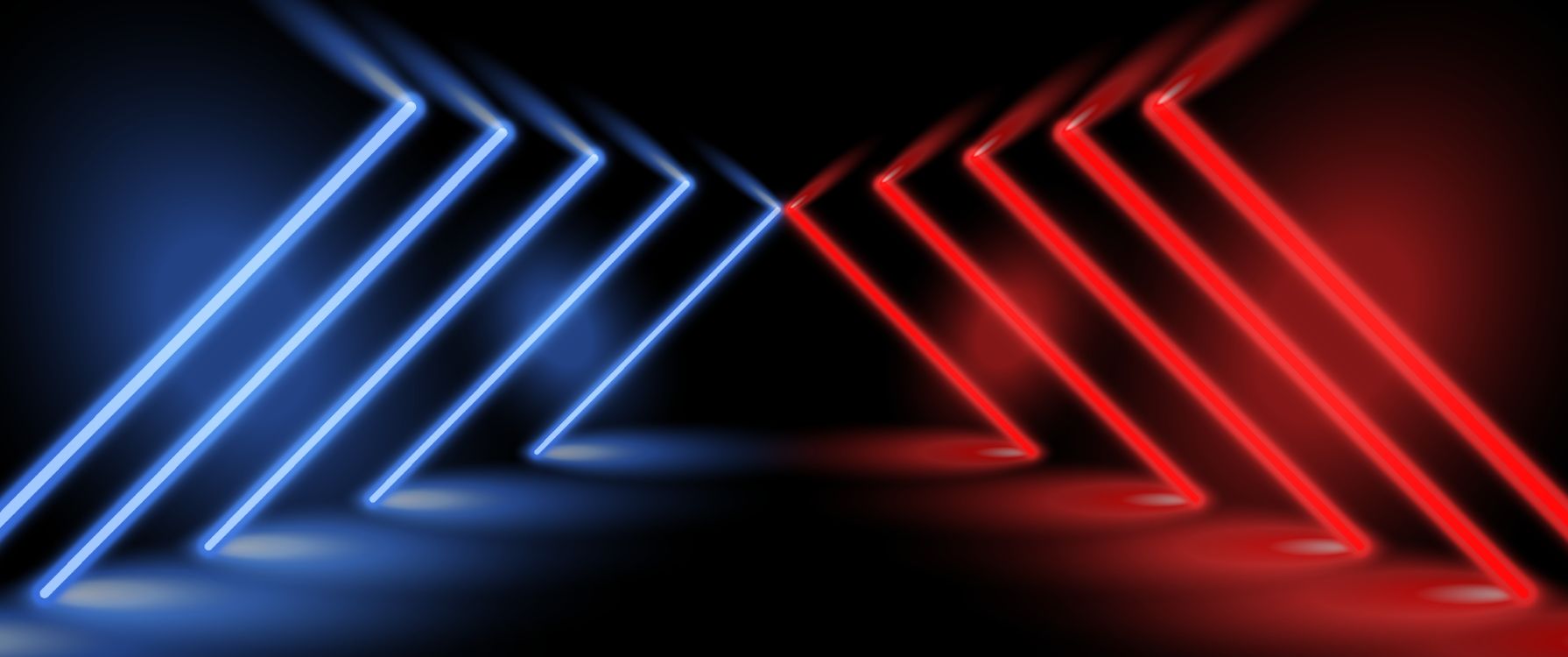 Обои свет, этап, дизайн, графика, Визуальный эффект освещения в разрешении 6880x2880