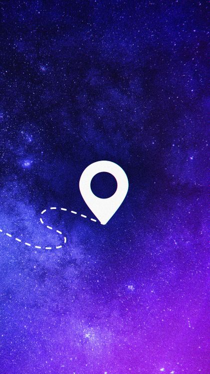 Обои космическое пространство, измеритель, пурпур, ночь, астрономический объект в разрешении 3240x5760