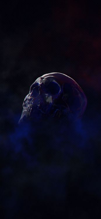 Обои вода, атмосфера, астрономический объект, арт, электрик в разрешении 1080x2340