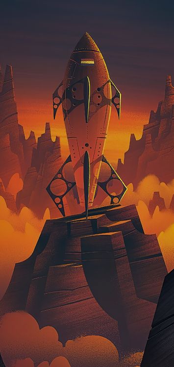 Обои коричневый цвет, мир, Апельсин, освещение, арт в разрешении 1421x3000