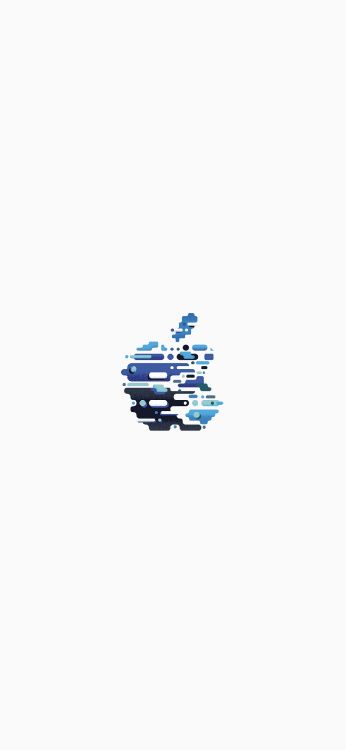 Обои apple, iPhone, Apple Event October 2020, яблоко, синий кобальт в разрешении 1242x2688