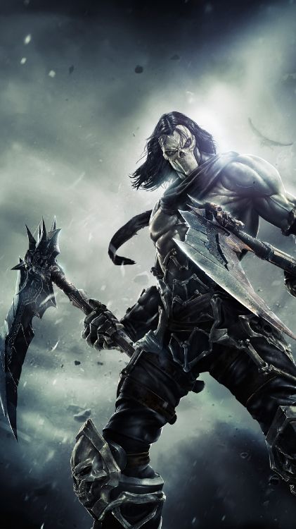 Обои darksiders 2, Darksiders, Искусство Darksiders II, darksiders 3, игры всенощной в разрешении 1440x2560