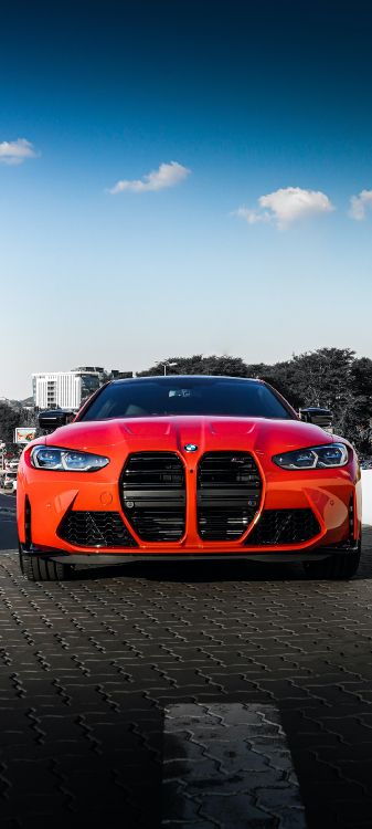 Обои Автомобильный, легковые автомобили, Байерише Моторен Верке АГ, спорткар, БМВ М4 в разрешении 1080x2400