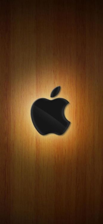 Обои графика, apple, лого, дерево, растение в разрешении 1125x2436