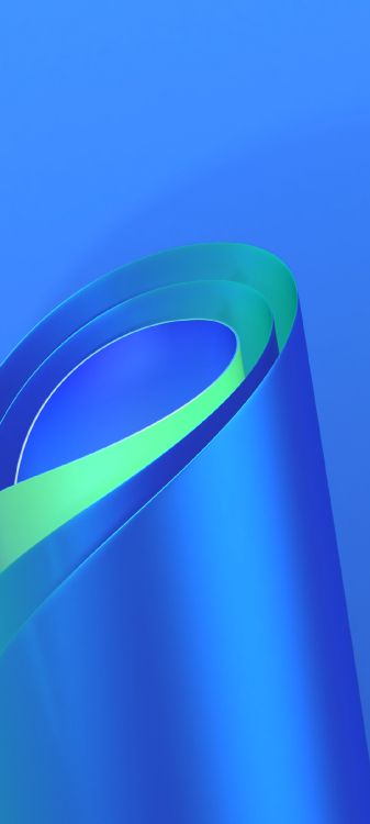 Обои OnePlus 8T, OnePlus, свет, смартфон, синий в разрешении 1080x2400