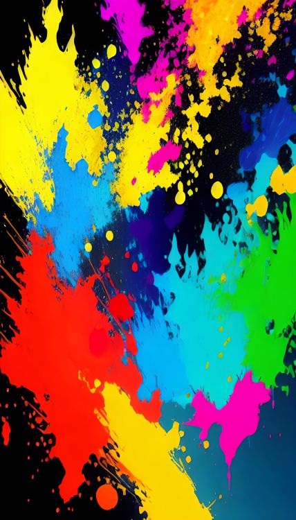 Обои визуальное искусство, графический дизайн, акриловая краска, красочность, прямоугольник в разрешении 2048x3584