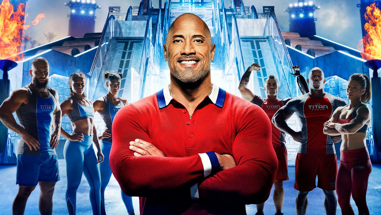Обои Дуэйн Джонсон, Игры Титан, конкурс, Представление, герой в разрешении 2250x1266