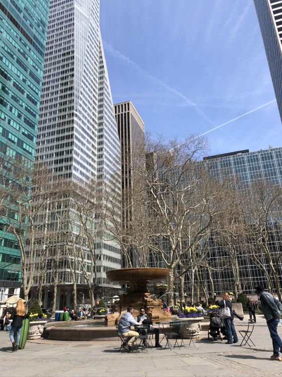 Обои Нью-Йорк, башня, коммерческое здание, город, здание в разрешении 1536x2048