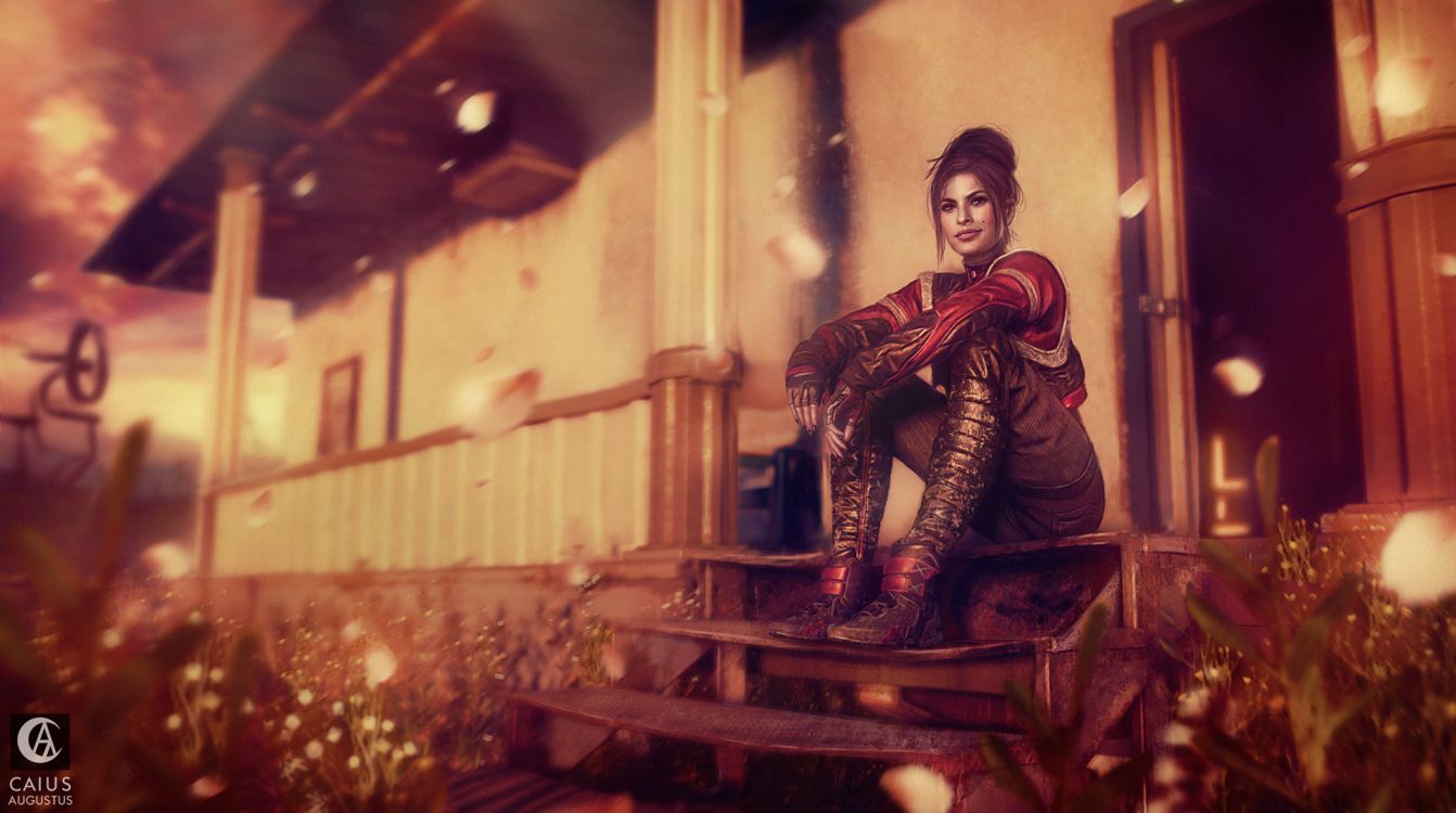 Обои панам киберпанк, Киберпанк 2077, cd projekt, Киберпанк, растение в разрешении 1920x1073