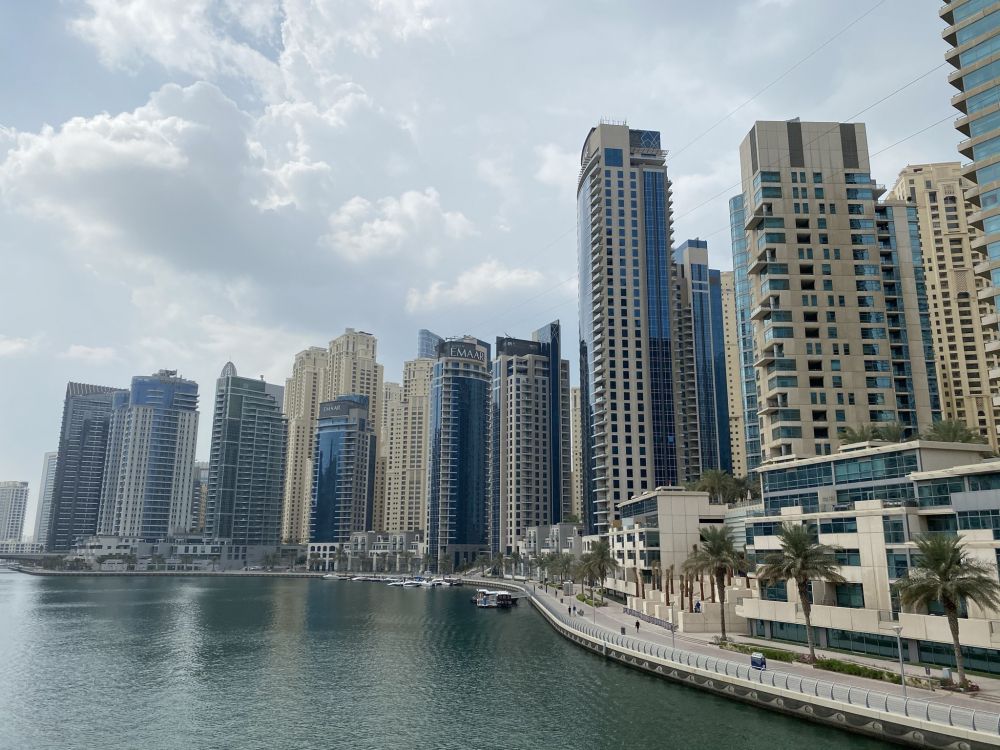 Обои Дубай, Дубай Марина, башня, дневное время, кондоминиум в разрешении 2048x1536