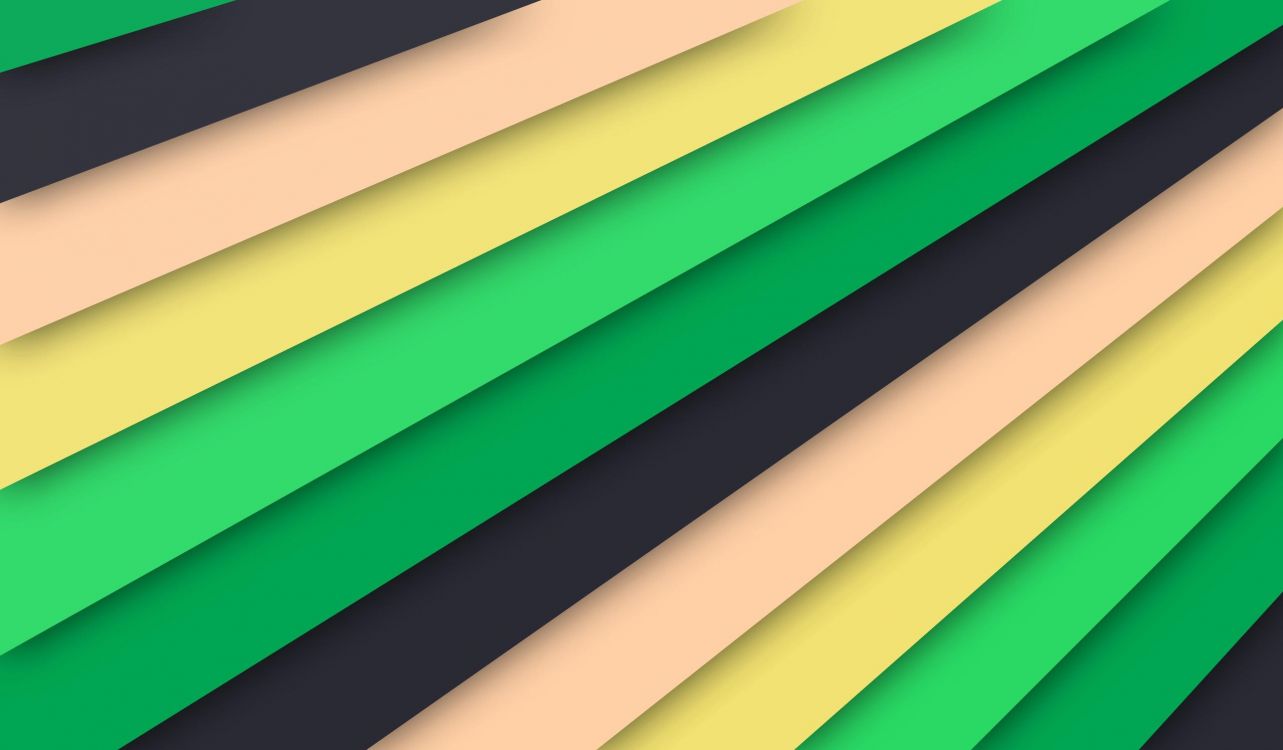 Обои Апельсин, зеленый, синий, желтый, линия в разрешении 2560x1496