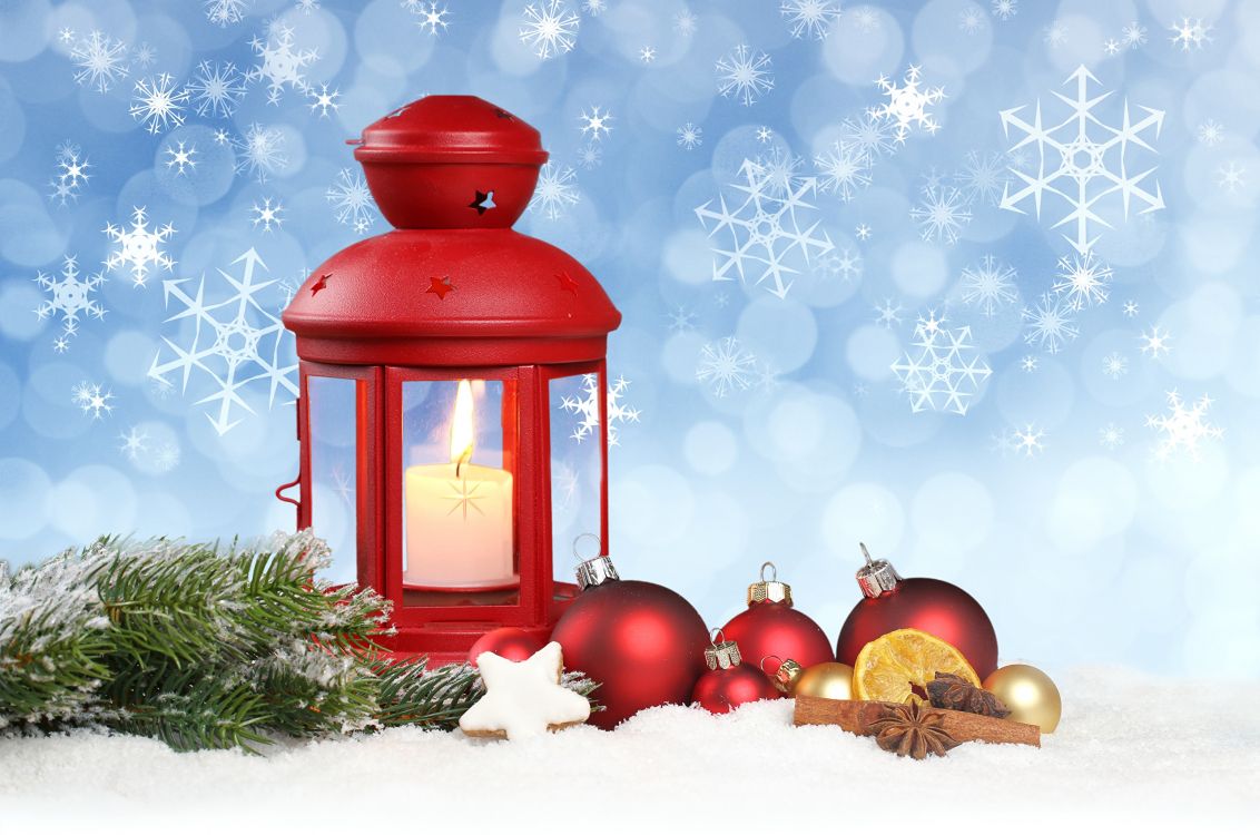 Обои Рождественский день, Новый год, рождественский орнамент, праздник, Рождество в разрешении 2560x1696