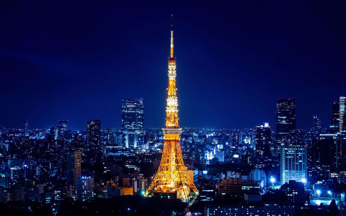 Обои вышка, ориентир, город, городской пейзаж, небоскреб в разрешении 3456x2160